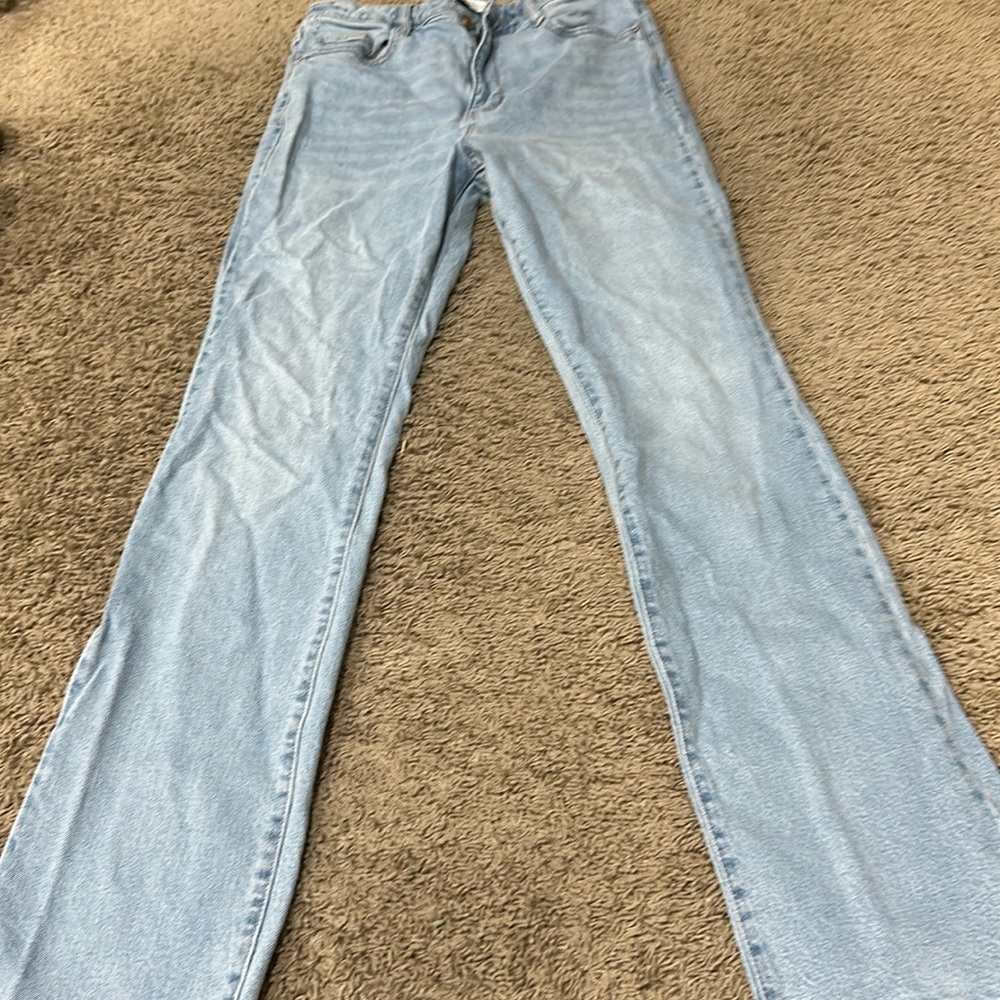 Zara women’s jeans, size 8, light blue